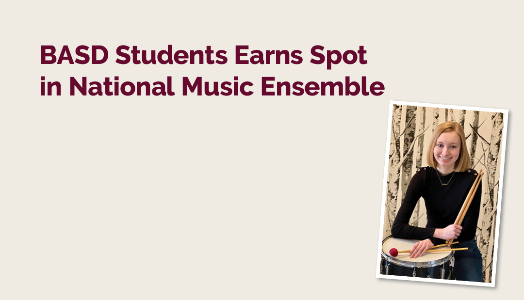 BASD Students Earns Spot in National Music Ensemble