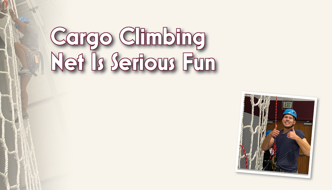 Cargo Climbing Net Is Serious Fun